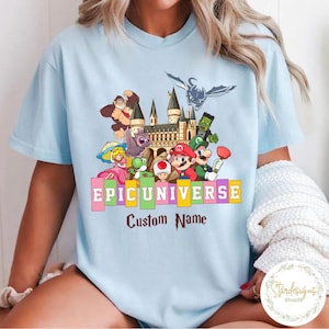 Epic Universe Family Shirts, Custom Epic Universe Shirt, Universal Epic Universe Matching Shirts, Universal Epic Shirt, Epic Universe Shirts