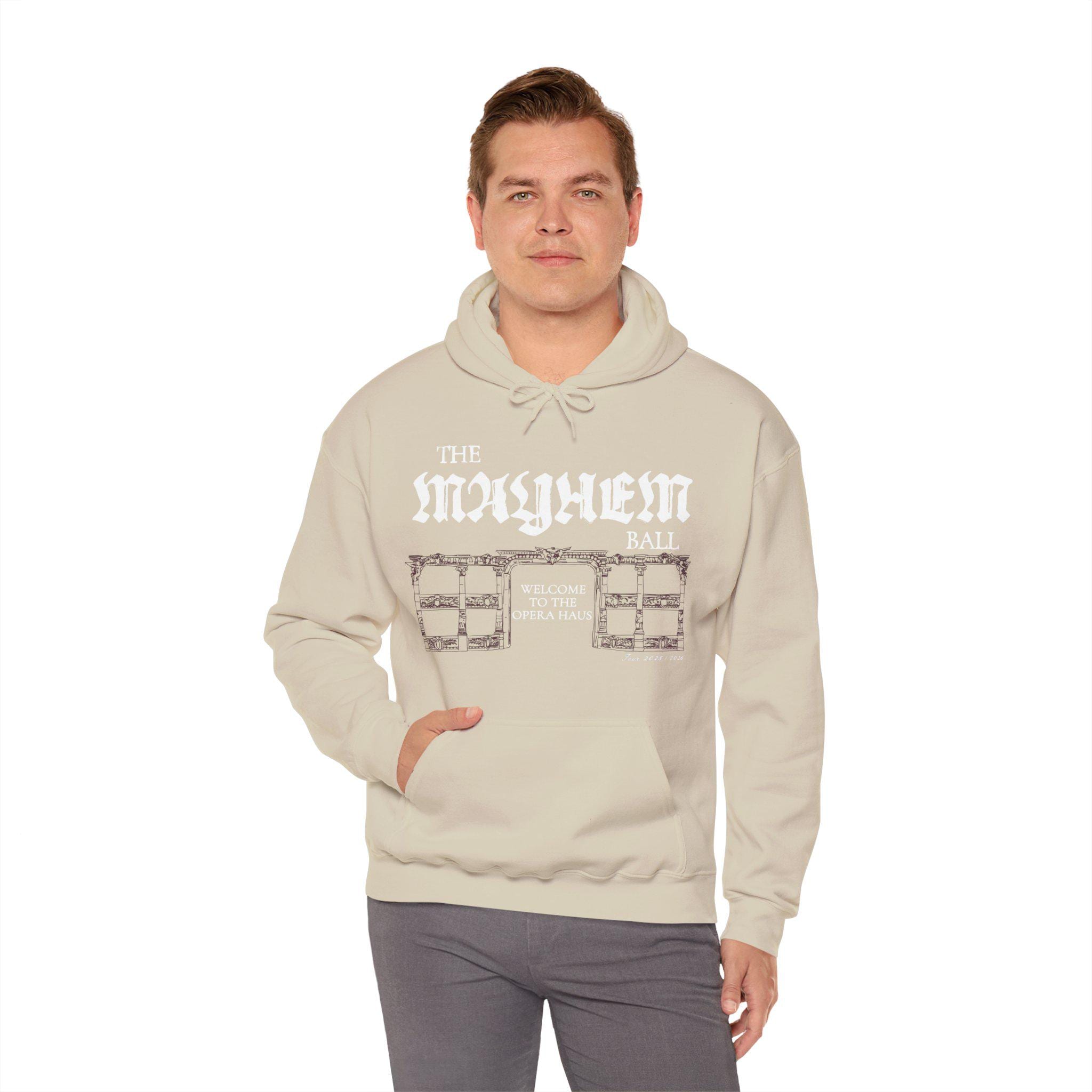 Mayhem Ball Opera Haus Hoodie: Roman Tour Dates, Band Fan Gift - Etsy
