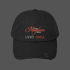 Lady Gaga:The MAYHEM Ball キャップ Mayhem Ball Lady Gaga Hat - Etsy