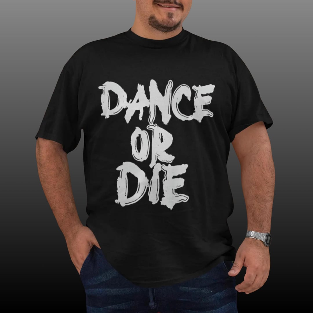 ダンス・オア・ダイ・メイヘム・ボールTシャツ：ユニセックス・ベラ