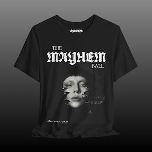 Dance or Die T-shirt: Front & Back, Mayhem Ball Tour, Unisex Bella