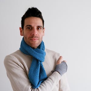 Unique Luxurious Merino  scarf  100% Sustainable Merino wool scarf  Gift idea  Pure cashmere scarf luxurious Italian merino scarf