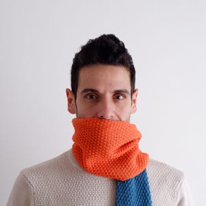 Moss Stitch Cashmere Merino  scarf  100% Sustainable Merino wool scarf  Gift idea  Pure cashmere scarf luxurious Italian merino scarf