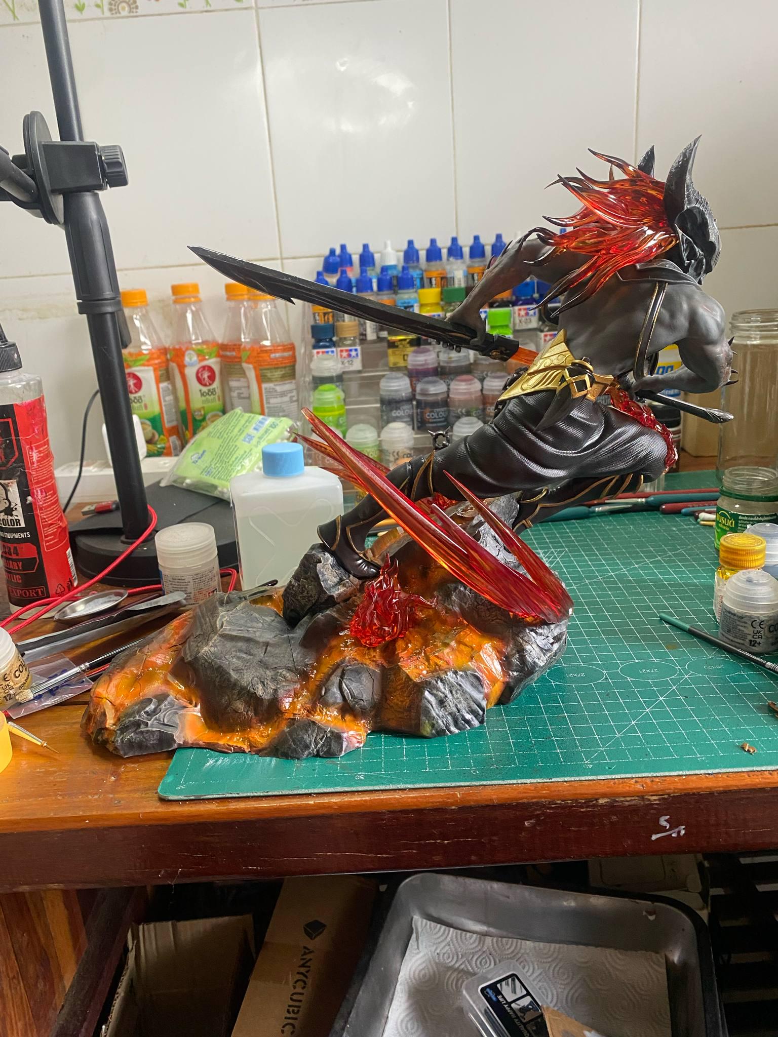Yasuo Nightbringer League of Legends Obj 3d - Etsy Israel