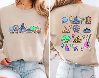 Magic Kingdom Sweatshirt, Family Vacation Hoodie, Disneyworld Design
