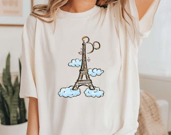 Paris Mickey Shirt, Disneyland Paris Shirt, Eiffel Tower Shirt, Disney Paris Vacation T-shirt, Mickey Shirt, Disney Comfort Colors Shirt