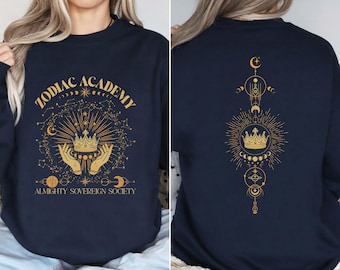 Zodiac Academy Sweatshirt, Celestial Heirs Band Hoodie