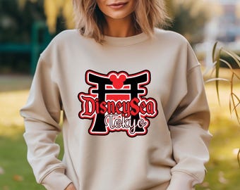 Disney Sea Tokyo Sweatshirt, Disney Tokyo Family Vacation Crewneck, Tokyo Disney Hoodie, Tokyo Disney Sea Group Matching Sweatshirt