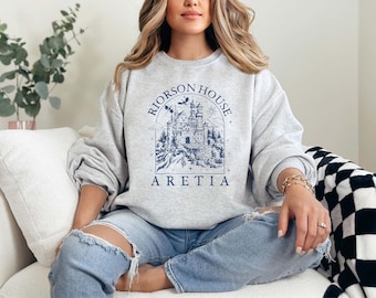 Xaden Riorson House Sweatshirt, Iron Flame Bookish Gift