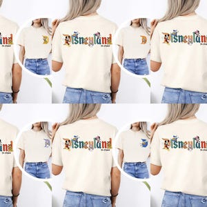 🏰 Comfort Colors® Mickey and Friends Disneyland T-Shirt – Classic Family Group Tee
Celebrate the magic of Disneyland with this soft and vibrant Comfort Colors® tee featuring Mickey and friends! Ideal for family matching outfits, group park days, or fans of the original magic kingdom.

🎁 A perfect gift for Disney fans, family vacations, and Disneyland first-timers!