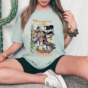 Pirates Of The Caribbean Disney Shirt, Comfort Colors Disney Family Vacation shirt, Mickey Caribbean Shirt, Disneyworld Shirt, WDW Shirts