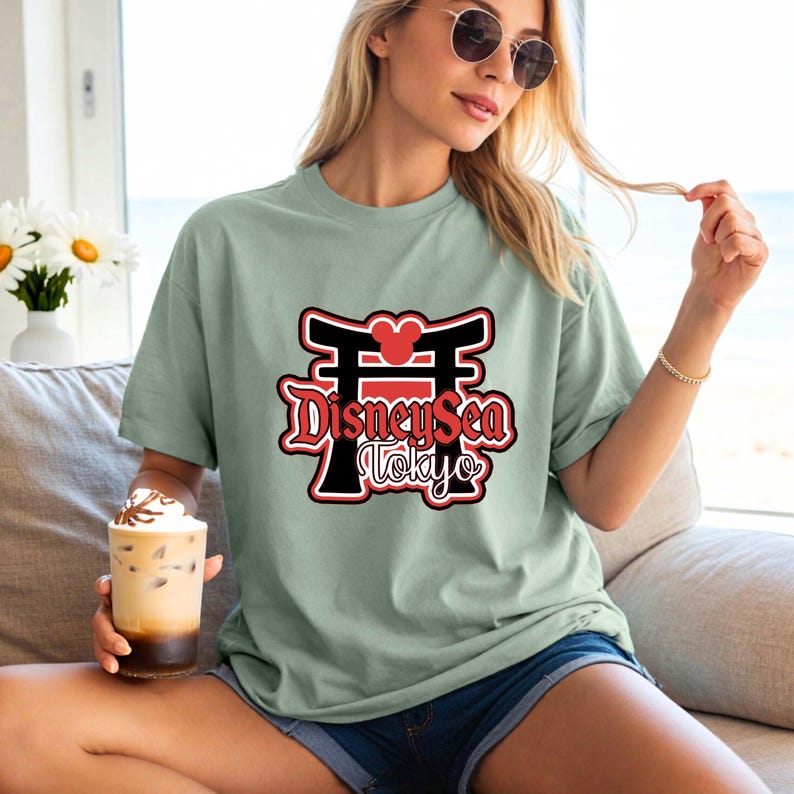Tokyo DisneySea Group Shirt - Soft Comfort Colors Tee image 4