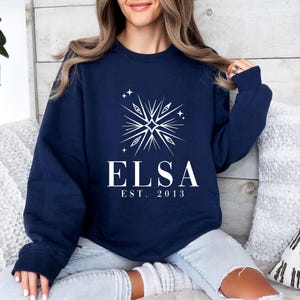 Frozen Sweatshirt, Frozen Elsa Sweatshirt, Disney Vacation Princess Gift, Disney Frozen Sweater, Princess Sweatshirt, Disney Elsa Hoodie