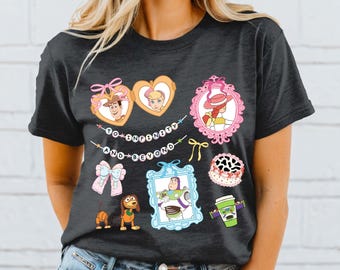 Retro Toy Story Characters Shirt, Disneyland Trip Tee