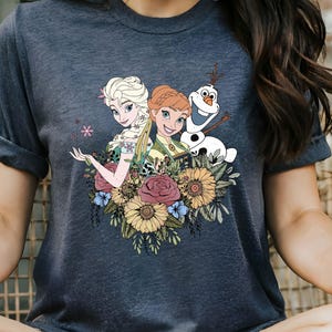 Elsa Shirt, Frozen Shirts, Princess Elsa Anna Shirts, Disney Girls Trip, Disney World Shirts, Disneyland Shirt, Frozen Comfort Colors Shirt
