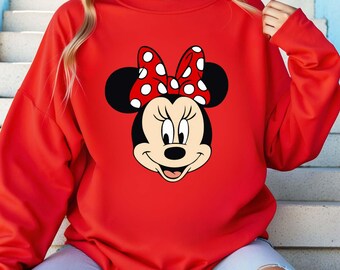 Minnie Mouse Disney Sweatshirt, Trip Matching Hoodie