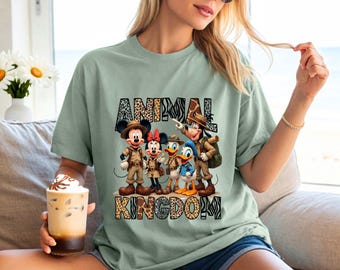 Disney Animal Kingdom Comfort Colors® Shirt, Safari Family Matching Shirt, Disney 2025 Shirt, Disney Shirt, Disneyworld Trip Shirt