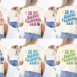 Disney Princess Era Shirt, Comfort Colors® In My Disney Princess Era Shirt, Disneyworld Girls Trip, Disneyland Vacation, Princess Matching