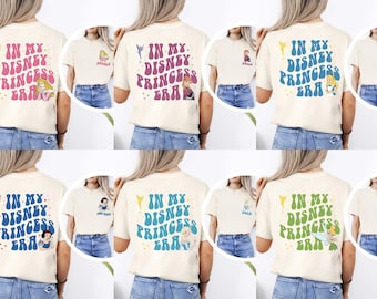 Disney Princess Era Shirt, Comfort Colors® In My Disney Princess Era Shirt, Disneyworld Girls Trip, Disneyland Vacation, Princess Matching
