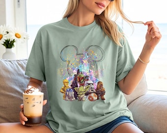 Comfort Colors® Disney Star Wars Shirt, Star Wars Character Shirt, Star Wars Shirt, Disney Group Shirt, Star Wars Day Shirt, Disney Trip Tee