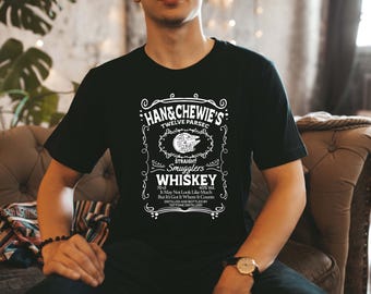 Han & Chewie's Twelve Parsec Whiskey Star Wars Comfort Colors Shirt