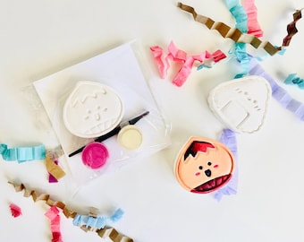 Paint Your Own Dumpling Party Favor Asiantheme DIY Magnet Paint Kits