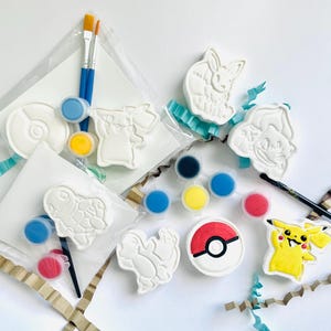 Pokemon Party Favors: Pokemon-Theme Magnet Paint Kits