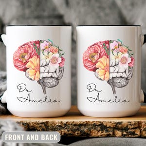 Personalized Neurologist Gift, Neurology Gift, Neuro Nurse Gift, Custom Brain Doctor Mug, Neuroscience graduation gift, Neuro PhD Graduation