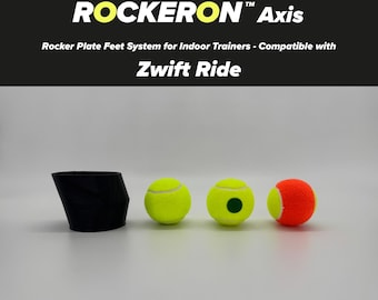 Zwift Ride Compatible ROCKERON – Front Pivot Rocker System with Tunable Ball Damping