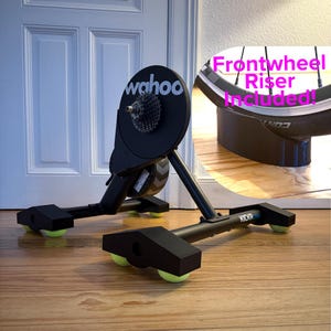 Wahoo Kickr Core compatible Rockerfeet 1 by MiniJim / Tennis Ball Rocker Plate Feet Bike Trainer