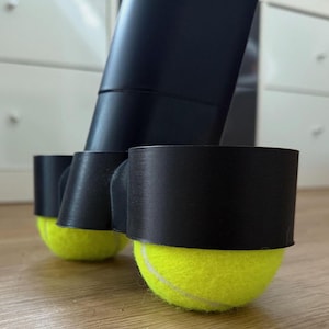 Zwift Ride compatible Rockerfeet 2 by MiniJim / Tennis Ball Rocker Plate Front Adapter