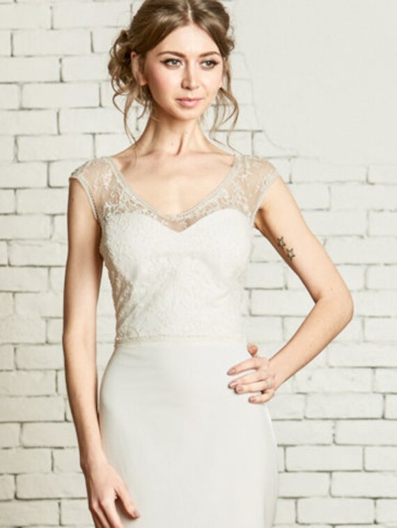 Portrait Top Wedding Dresses