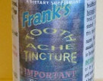 1 oz World Famous Frank's T--- Tincture (glass bottle with dropper)