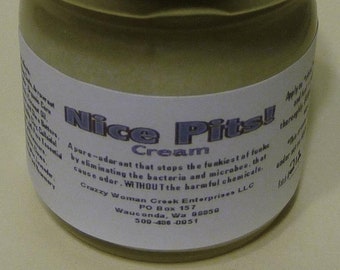 2 oz  Nice Pits Underarm and Foot Pure Odorant