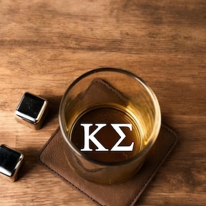 Custom Kappa Sigma (K Sig) 10.5 oz Glasses| Greek Life| Fraternity Gifts| Alumni Gifts| Big Little Gifts| Officially Licensed Accessories