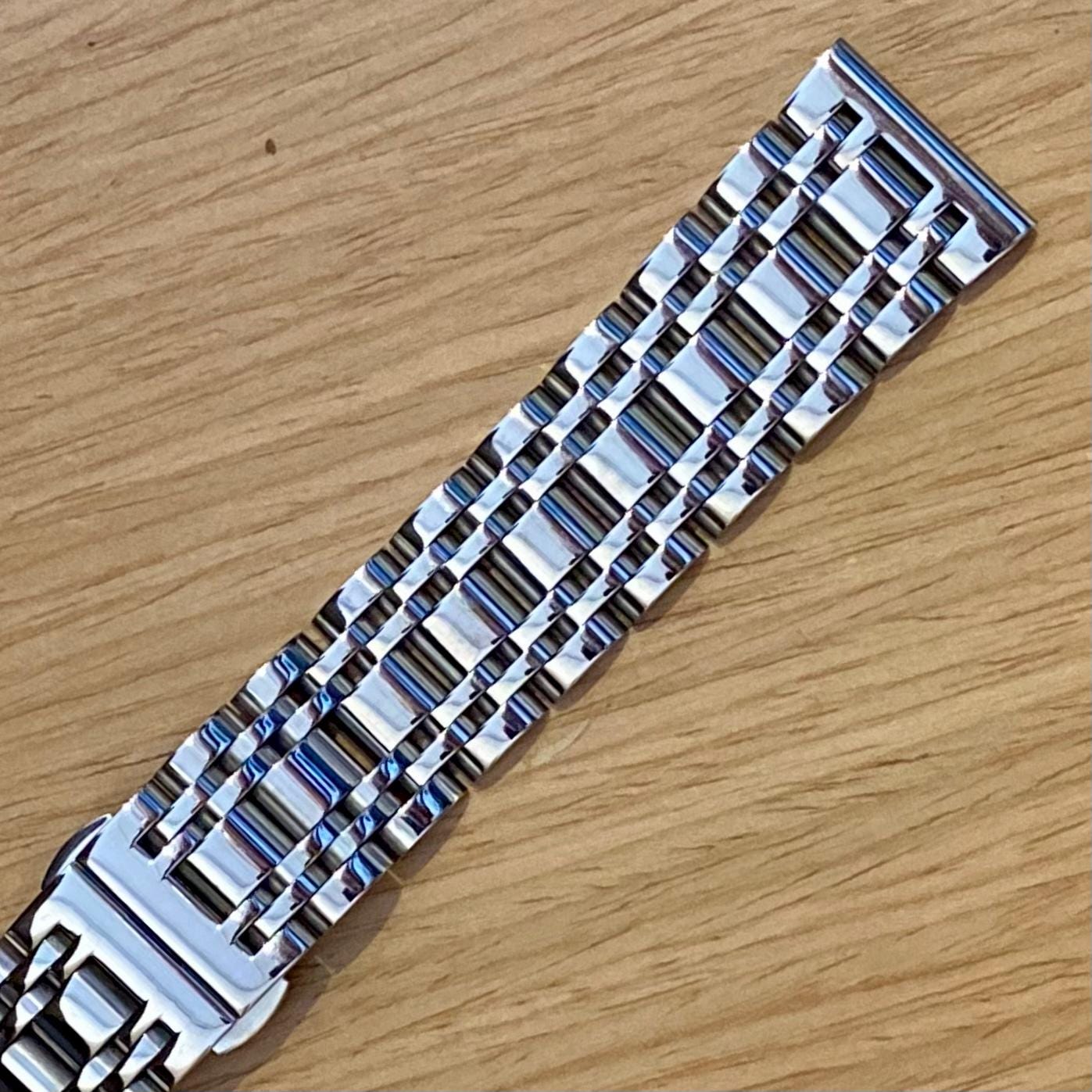 Sturdy Good Quality 20mm Silver Stainless Steel Beads of Rice Watch…