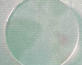 Echt plat saffierkristal Fit Seiko Watches Kinetic 5M62 5M42 5M43 5M63 300P04HN03 Vervanging afgeschuinde rand