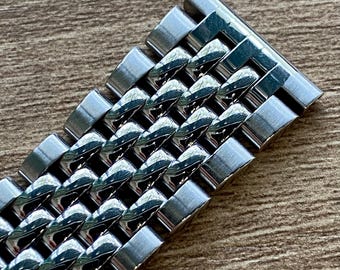 7 Link Beads of Rice Style Bracelet 18mm 19mm 20mm 21mm 22mm Watch