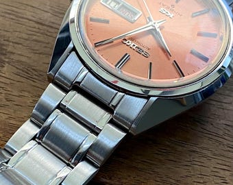 Armband voor de meeste KS56 King Seiko Hi-Beat 5621, 5625 en 5626 Grammar of Design - gevouwen schakel met uiteinden van 18 mm