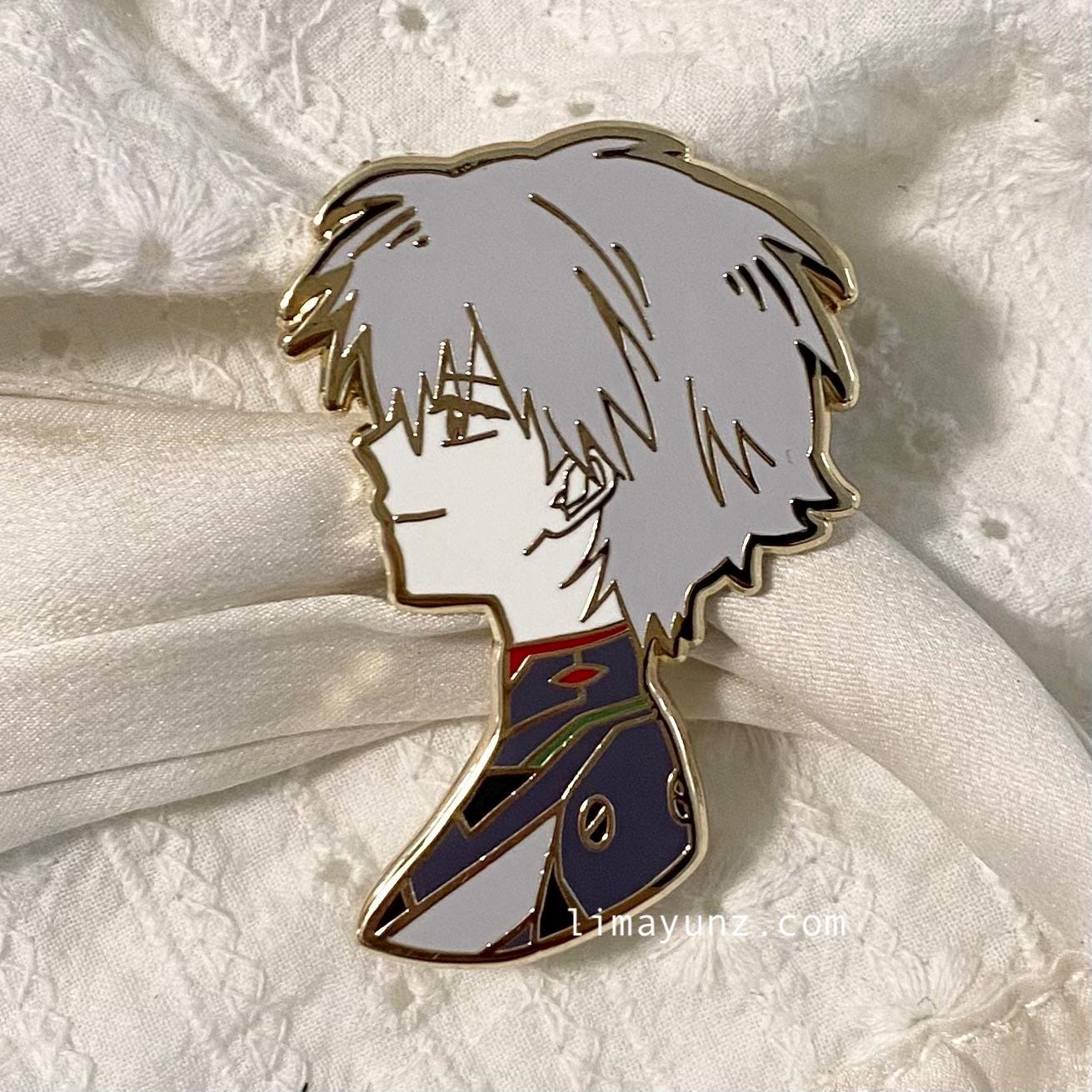 EVANGELION | Shinji, Kaworu, Rei, Asuka, Misato | Enamel Pins - Etsy
