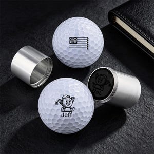Sello personalizado para pelotas de golf, marcador de golf personalizado con impresión grande de 20 mm, accesorios para golfistas, regalo para hombres, regalos para papá