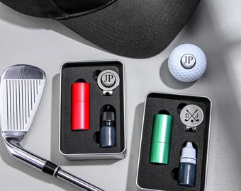 Custom Golf Stamp-Personalized Golf Ball Stamp-Golf Ball Marker-Monogram Golf Ball Stamp-Professional Golfer Accessories-Golfer Sports Gifts