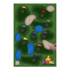 Golf Shooting Target Game | 12x18 Inch Stick & Strike Targets | Interactive Game Shooting Targets