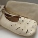 childrens ivory ballet pumps