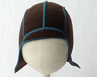 Polar fleece Aviator hat for kids and babies