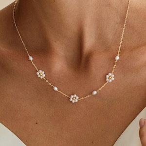 Real Flower Necklace - Etsy