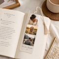 Personalized Photo Bookmark, Custom Acrylic Bookmark with Picture, Gift for Book Lovers, Mom, Dad, Teacher, Reader, Family product logo