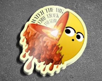 Phish / Sphere / Split Open and Melt / SOAM / Orbie / Im Dunkeln leuchtend / Phish Sticker 6.5 x 7,5 cm