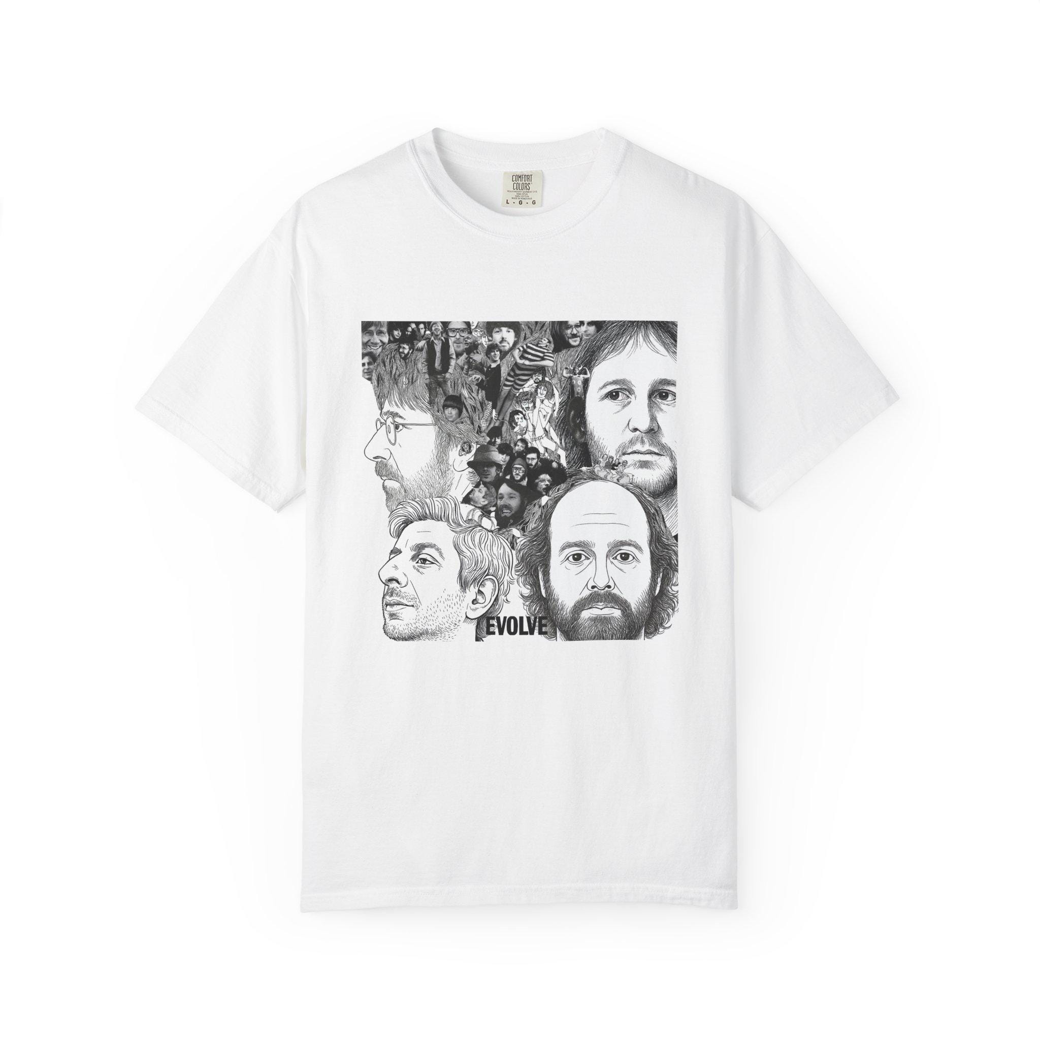 T-shirt The Beatles Revolver Officiel - John Lennon Paul McCartney - Homme/Unisexe - Blanc - 100% Coton - Bitcruncher