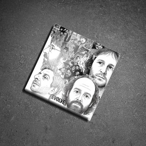 Phish / Evolve / Revolver / Be@tles / Matte / Phish Sticker 3.5&quot; x 3.5&quot;